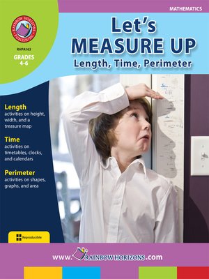 cover image of Let's Measure Up: Length, Time, Perimeter